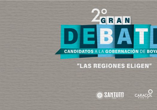 2º Gran Debate Candidatos a la Gobernación de Boyacá